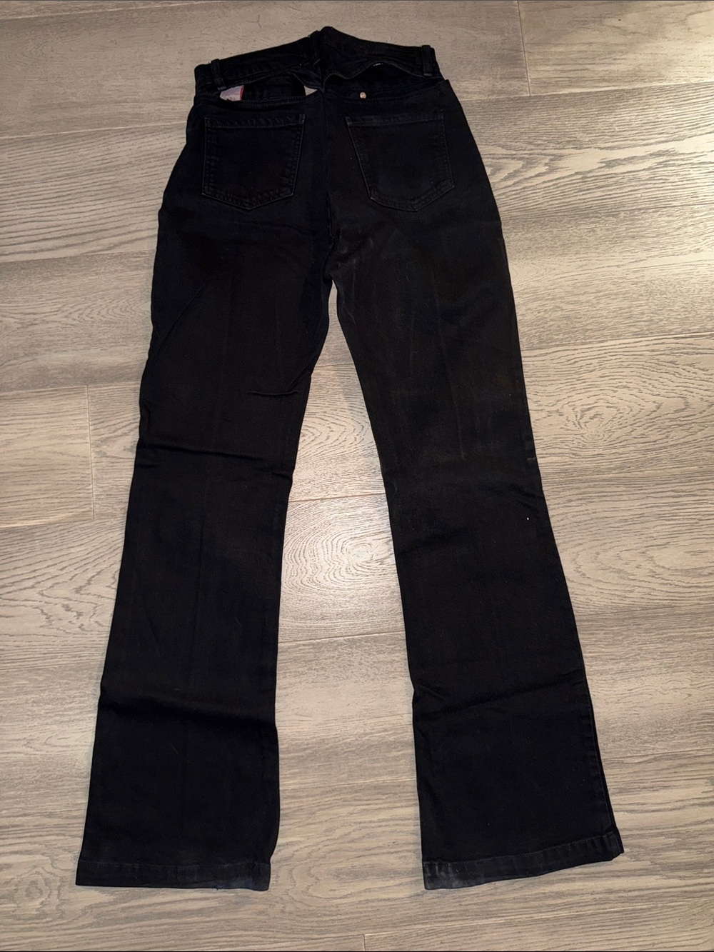 REVICE Black Cutout Jeans for Women